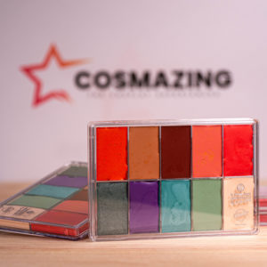 Mini palette fards crème SLIM PP37 – 10 couleurs 15ml