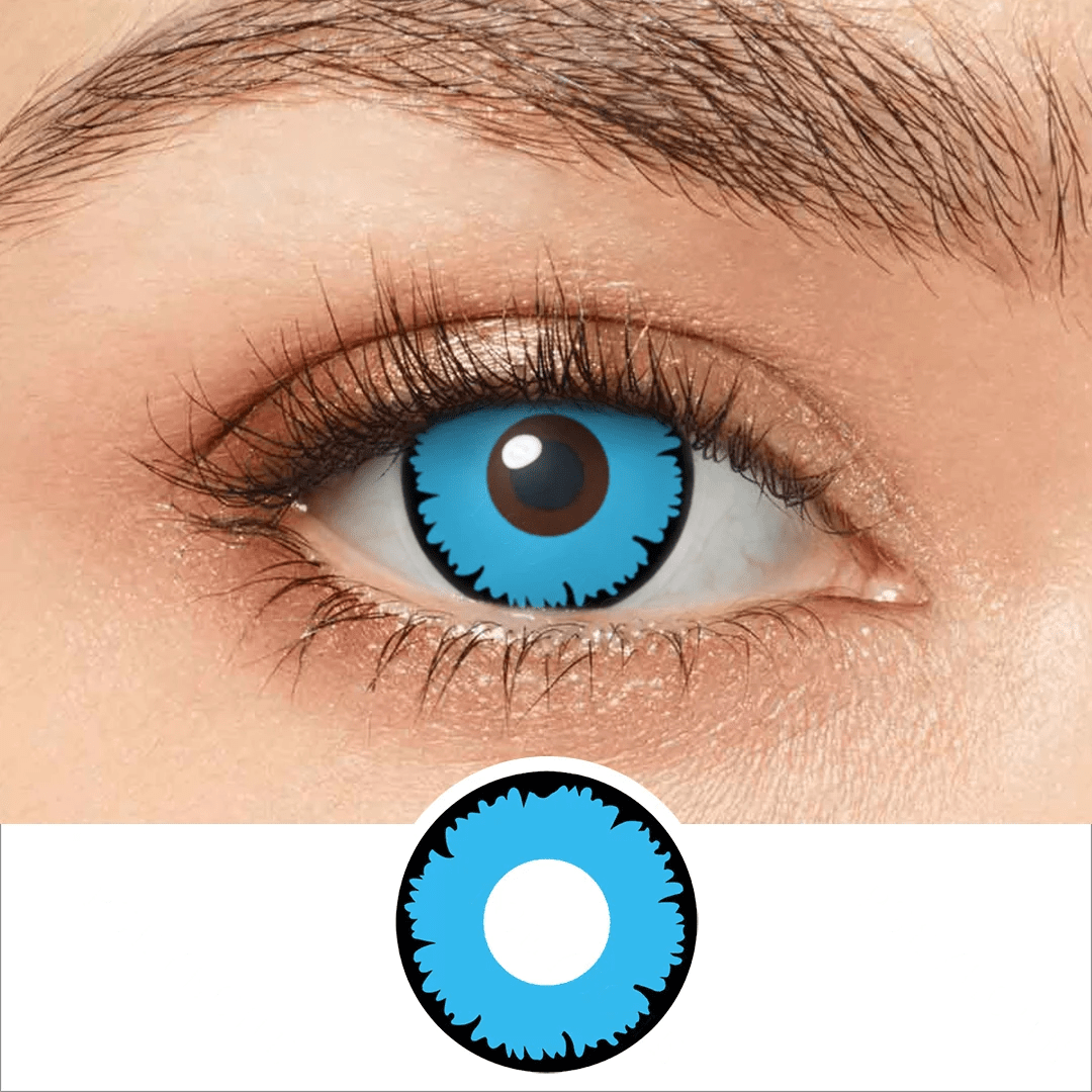 Lentilles Angelic Bleu Azur – 1 an