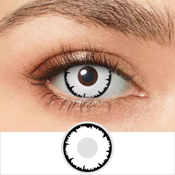 Lentilles Angelic Blanc - 1 an