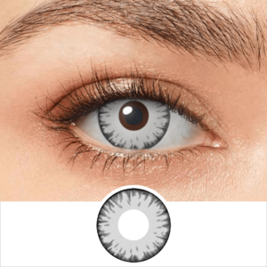 Lentilles Vampire Gris – 1 an