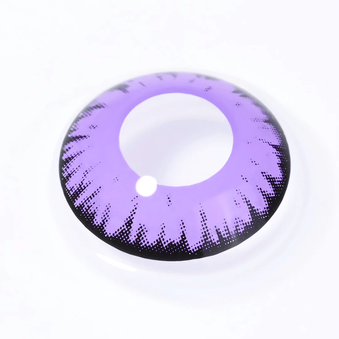 Lentilles Vampire Violet – 1 an