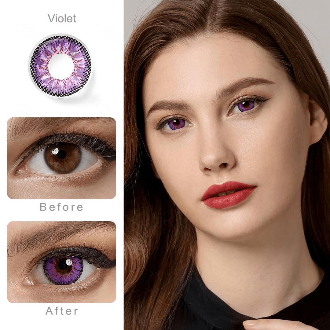 Lentilles Freshgo NoNNo Violet – 1 an