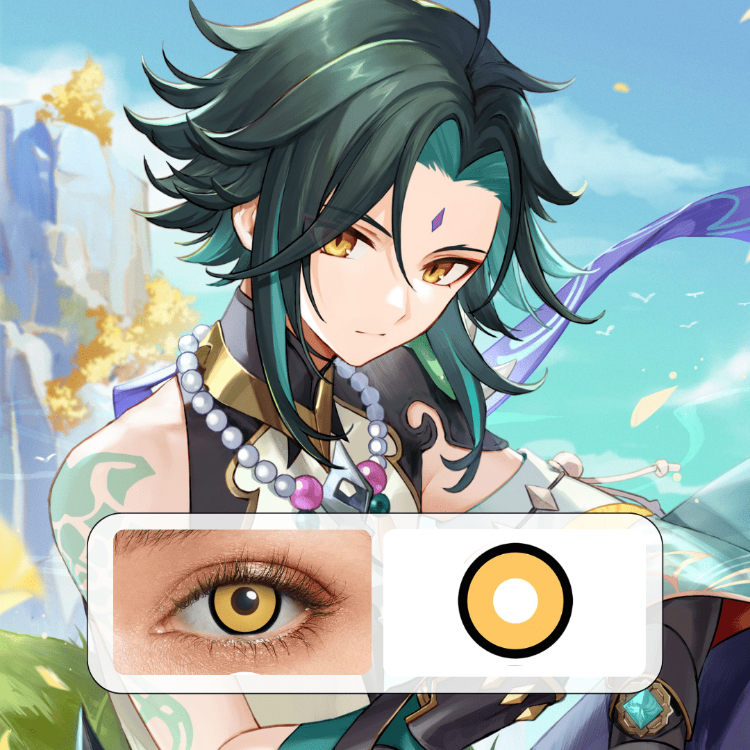 Lentilles Manson Jaune Ocre - 1 an – Image 3