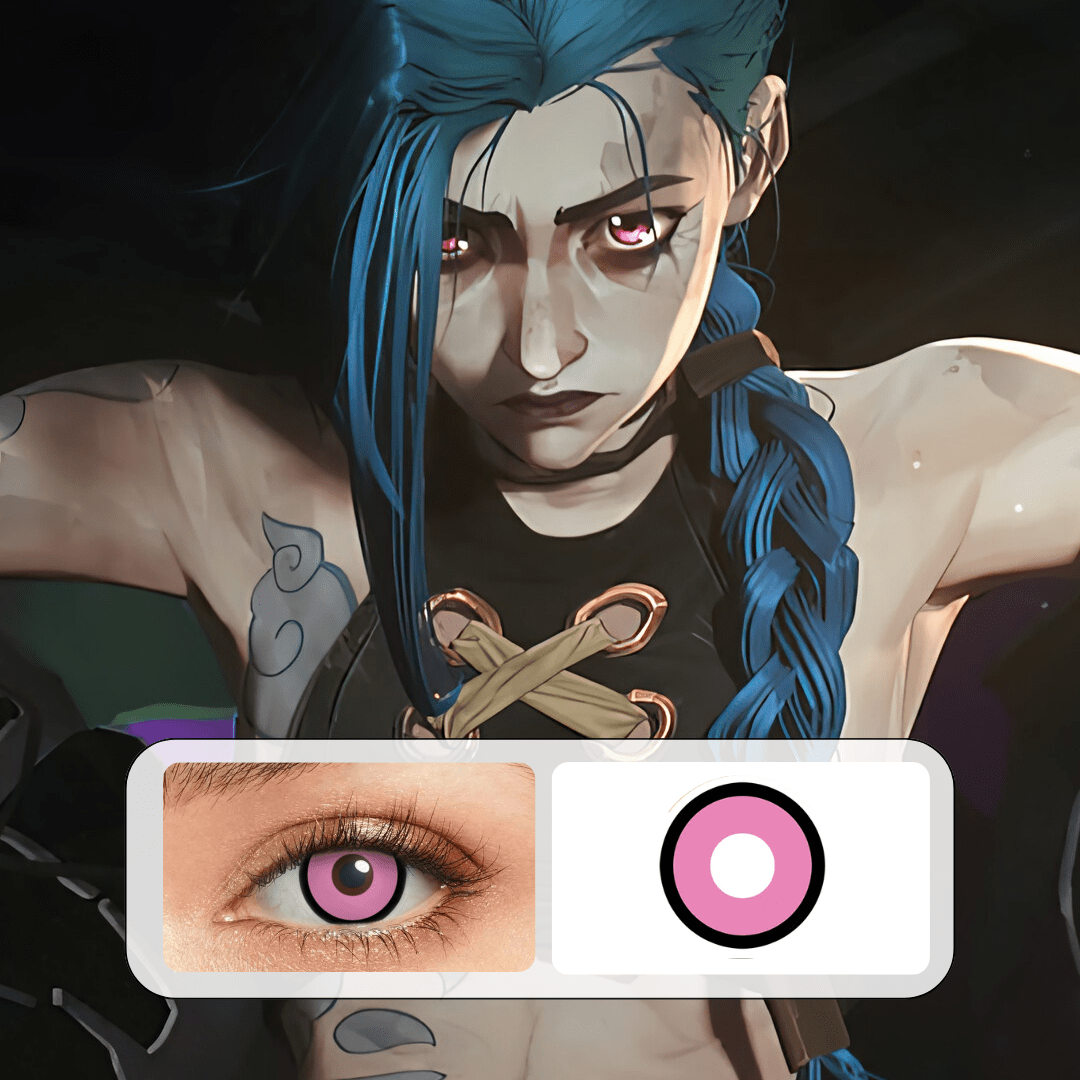 Lentilles Manson Rose - 1 an – Image 3