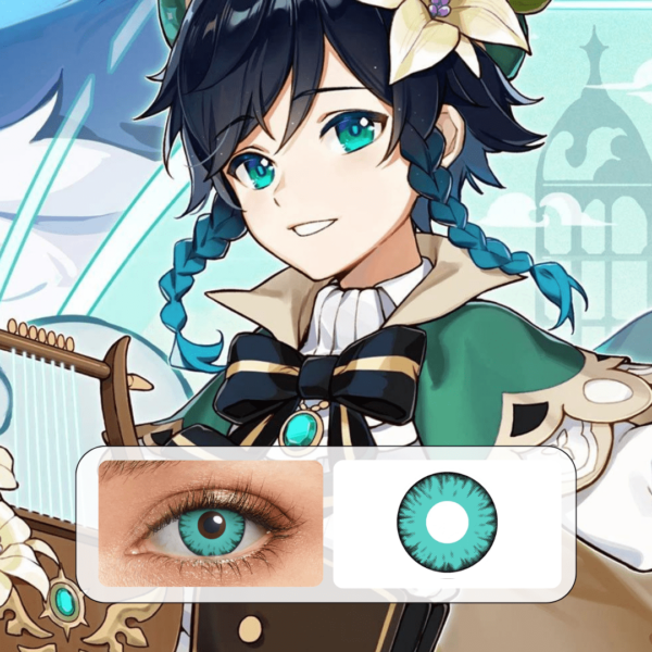 Lentilles Vampire Vert - 1 an – Image 3