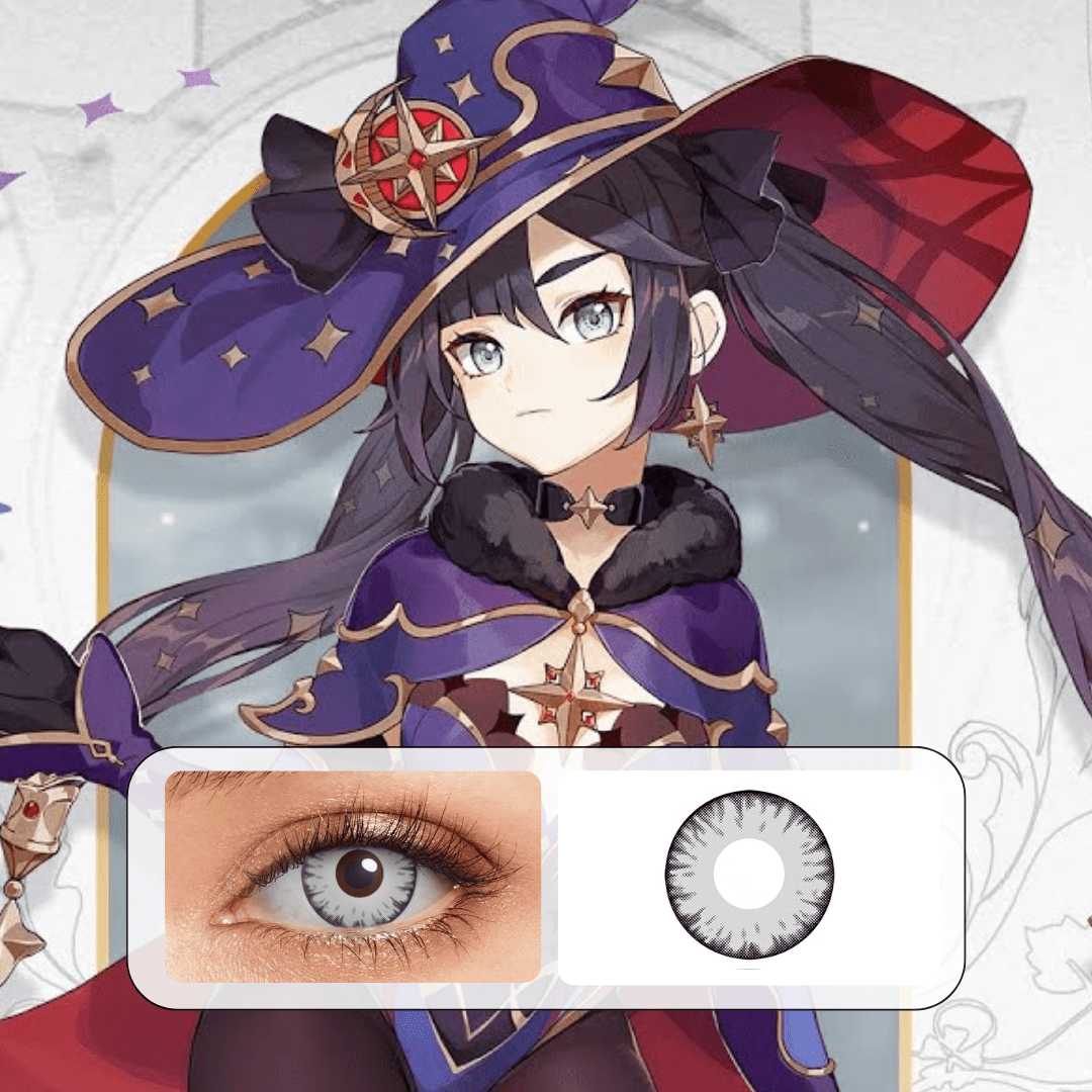 Lentilles Vampire Gris - 1 an – Image 3