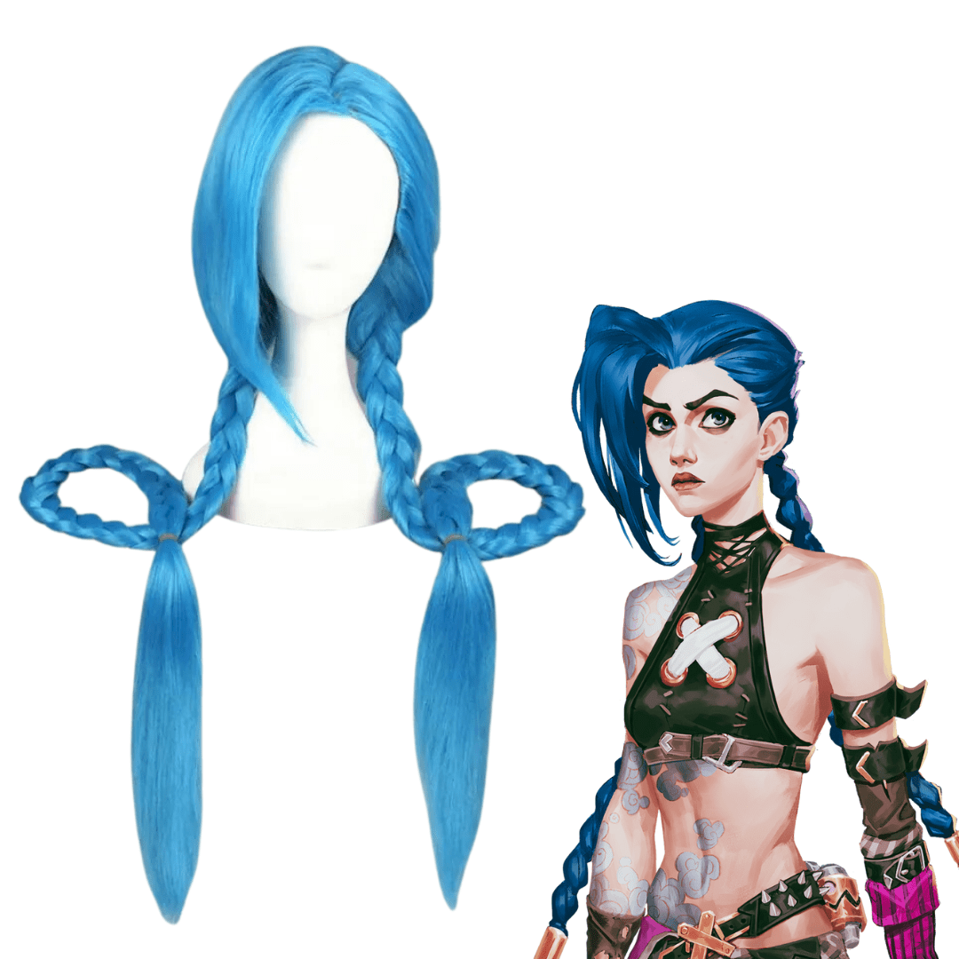 Perruque JINX Arcane – League of Legends