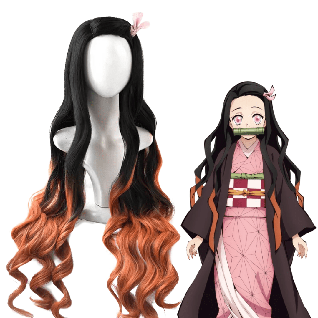 Perruque NEZUKO KAMADO – Demon Slayer – Kimetsu No Yaiba