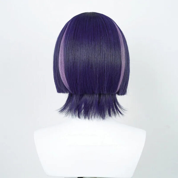 Perruque SCARAMOUCHE Genshin Impact FATUI – Image 4