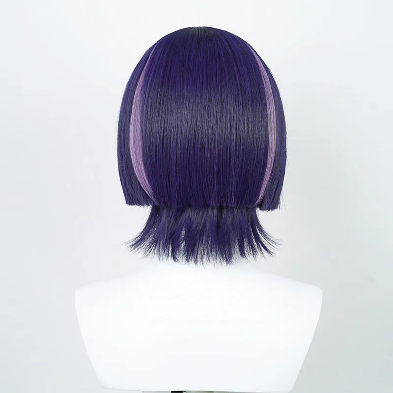Perruque SCARAMOUCHE Genshin Impact FATUI – Image 4