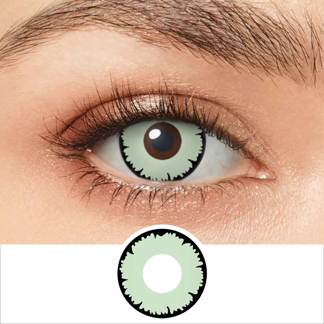 Lentilles Angelic Vert pâle – 1 an