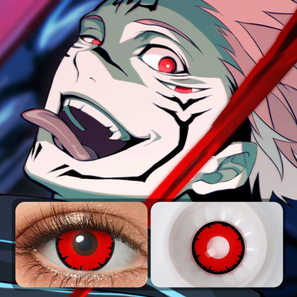 Lentilles Angelic Rouge - 1 an – Image 3