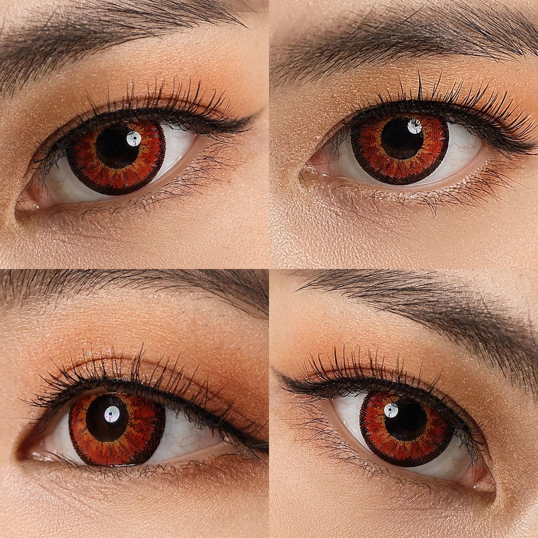 Lentilles Magister Neon Rouge - 6 mois – Image 4