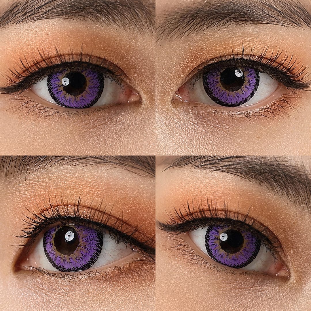 Lentilles Magister Neon Violet - 6 mois – Image 4