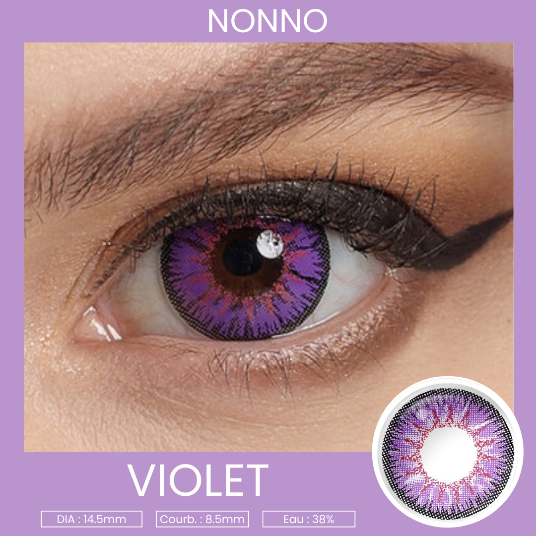 Lentilles Freshgo NoNNo Violet – 1 an