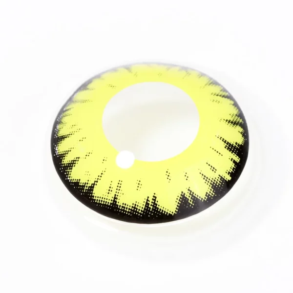 Lentilles Vampire Jaune - 1 an – Image 2