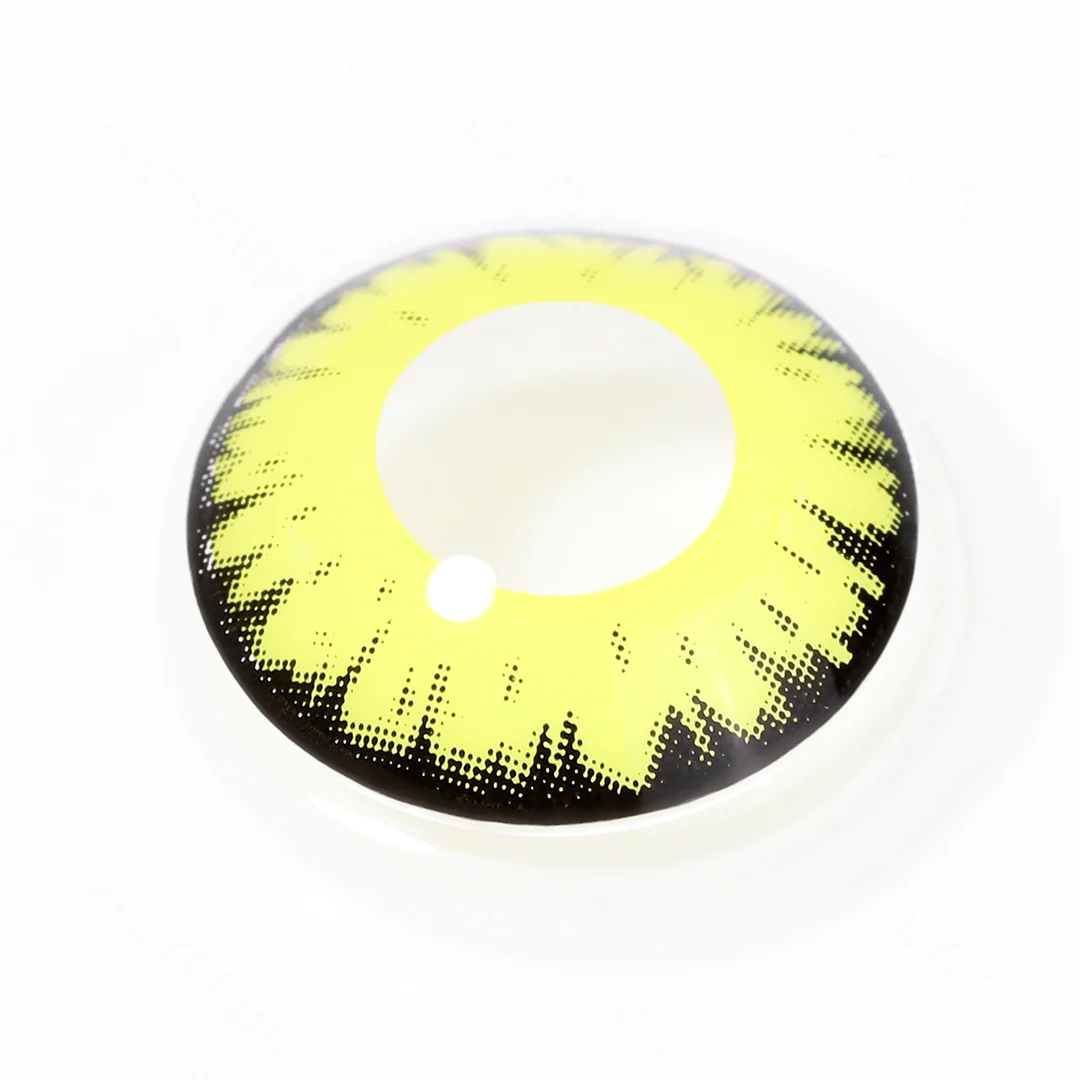 Lentilles Vampire Jaune – 1 an