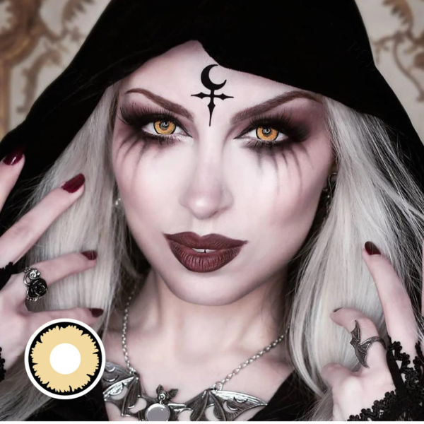 Lentilles Angelic Jaune or - 1 an – Image 4