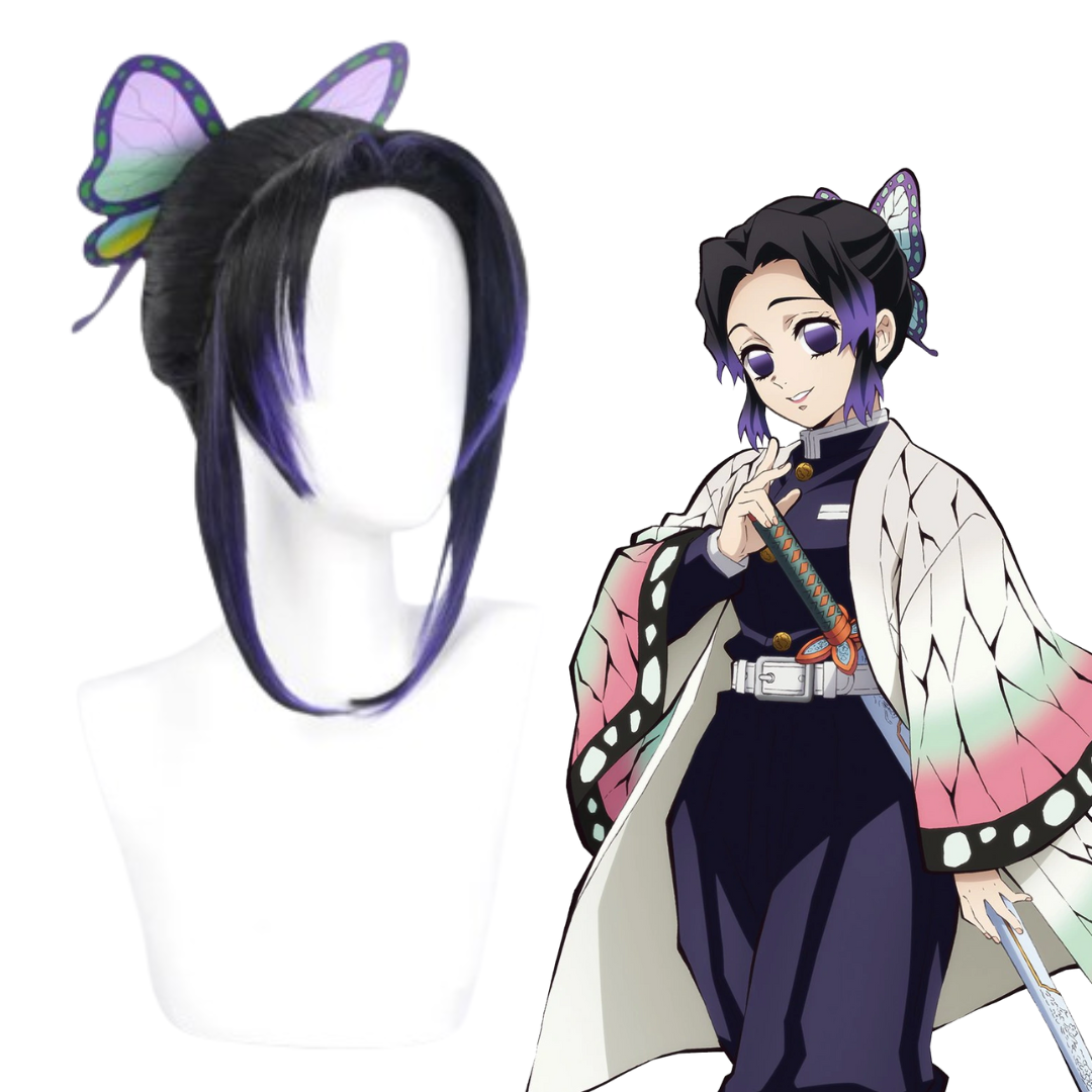 Perruque SHINOBU KOCHO – Demon Slayer – Kimetsu No Yaiba