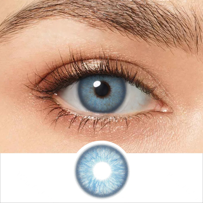 Lentilles Avatar Light Blue – 1 an