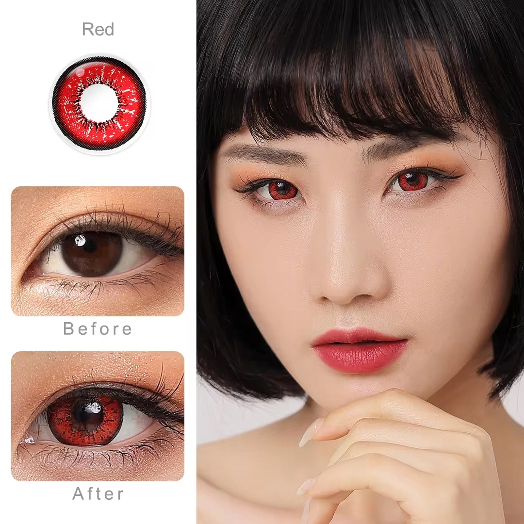 Lentilles Magister Flame Rouge – 1 an